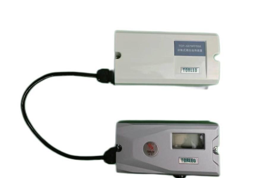 Split-mount positioner with position feedback unit